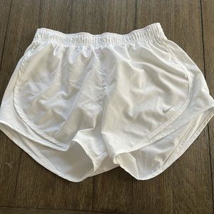 Nike running shorts size m with built-in liner